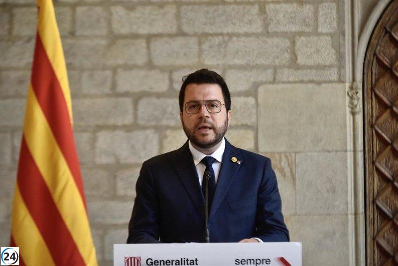 Aragonès solicita alianza en Cataluña en previsión del gobierno de PP y Vox.