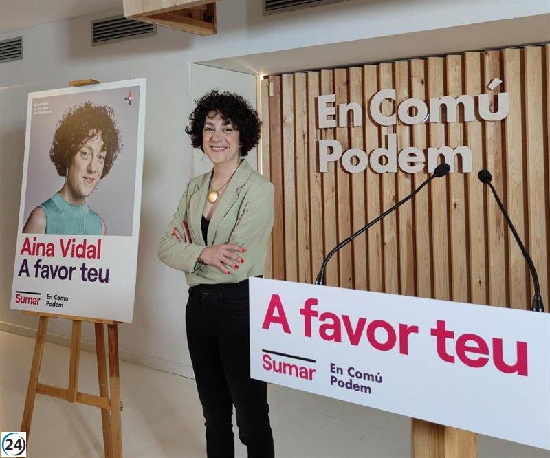 Vidal (comuns) lanza su lema 'A tu favor' y anuncia una campaña 