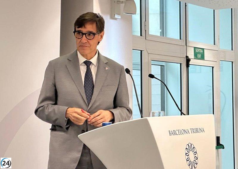 Illa (PSC) rechaza pacto coalición PSOE-PP, pero acepta acuerdos 