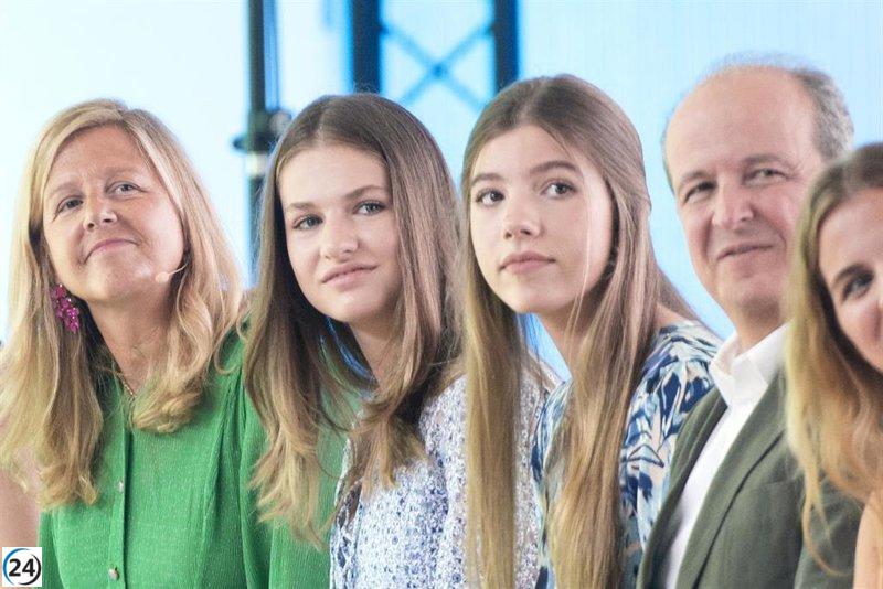 La Familia Real recibe a premiados de la FPdGi en Caldes de Malavella