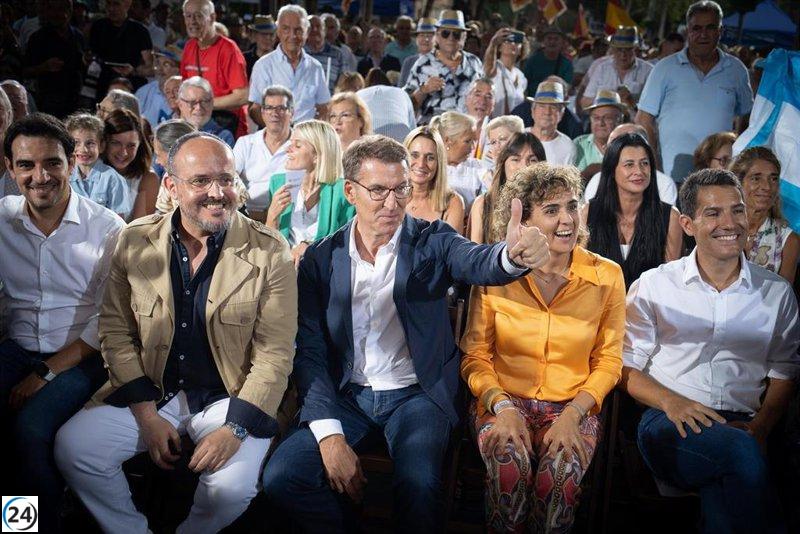 Feijóo acusa a Sánchez de engañar al asegurar llevar a Puigdemont cuando su promesa fue indultarlo.