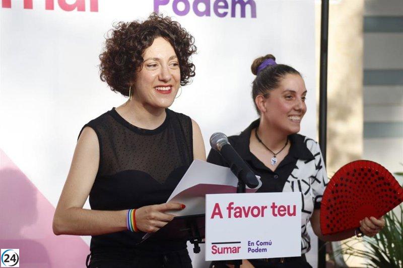 Vidal (comuns) asegura que Feijóo (PP) teme más debatir con Yolanda Díaz que con Sánchez.