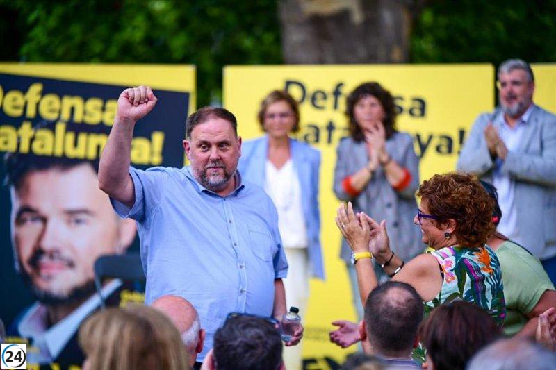 Junqueras destaca la experiencia de ERC frente a la 