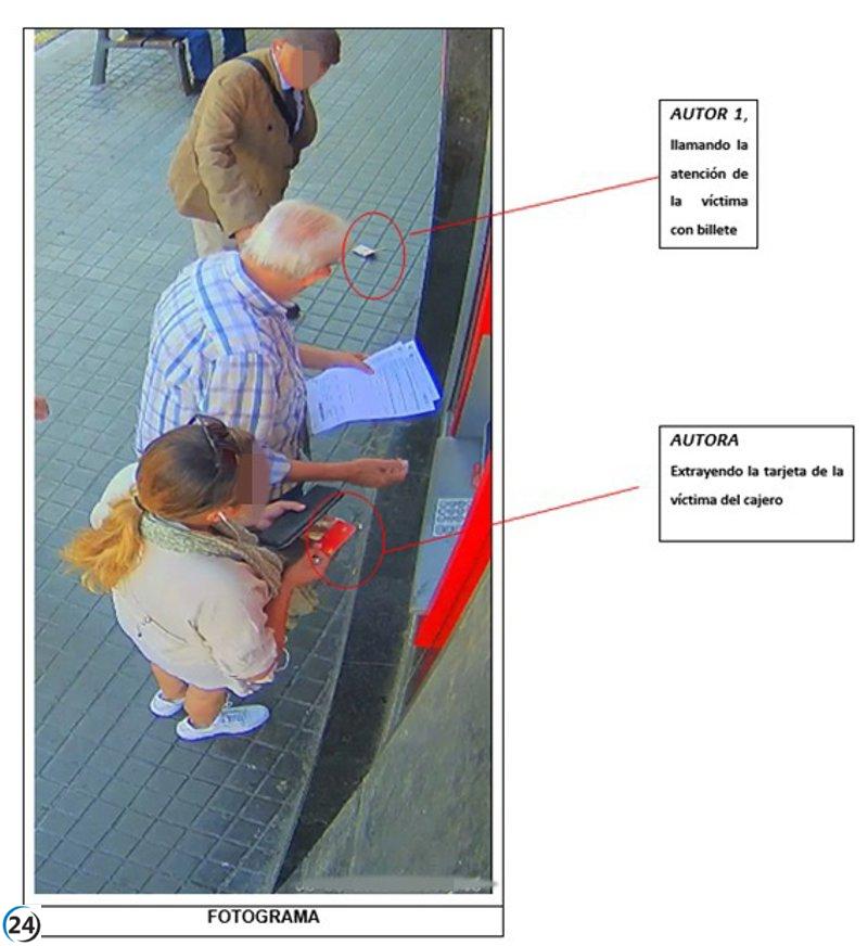 Tres arrestos por estafa a ancianos en cajeros automáticos.