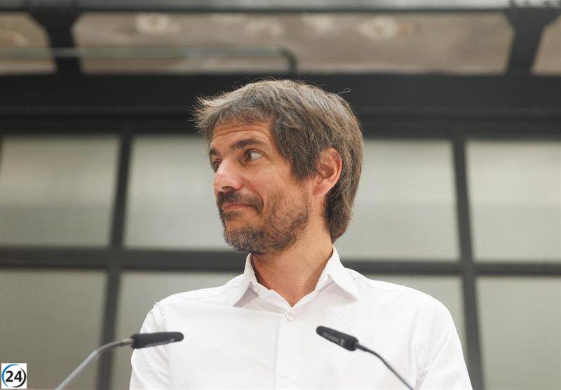 Urtasun (Sumar) rechaza la palabra amnistía para la desjudicialización del 1-O.