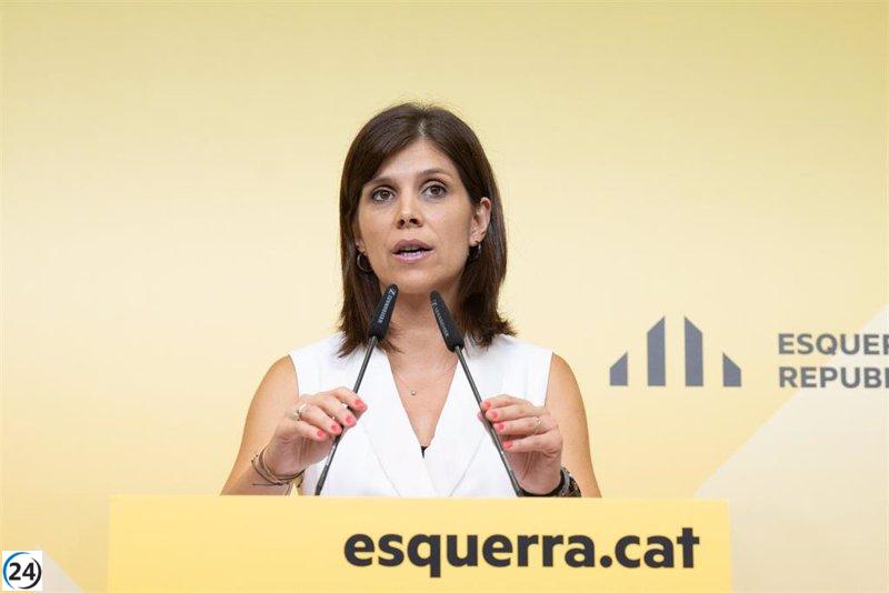 ERC: Vilalta afirma que si la amnistía facilitara la independencia, ya lo habríamos logrado
