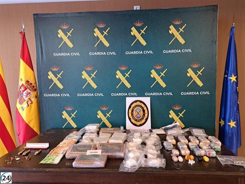 Desmantelan banda criminal de narcotráfico en Platja d'Aro, Girona.