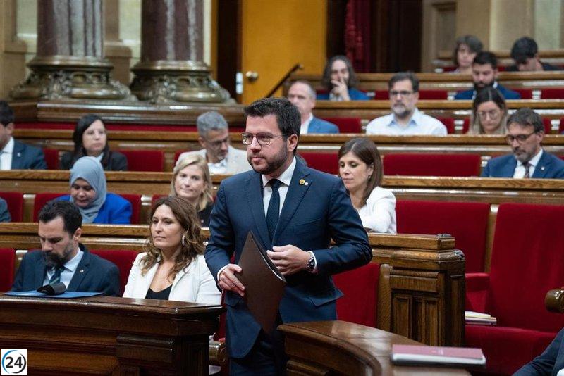 Aragonès insta a Sánchez a mostrar