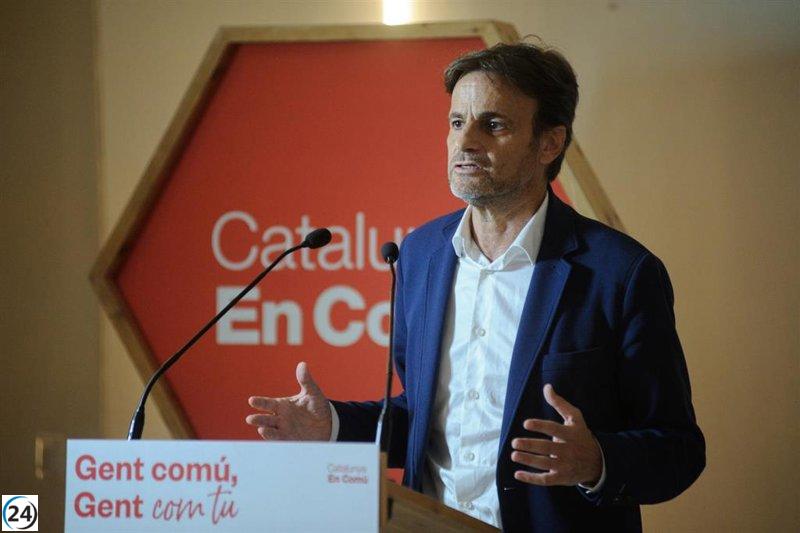 Asens critica la condición del referéndum en la investidura de Sánchez y exige responsabilidad a ERC