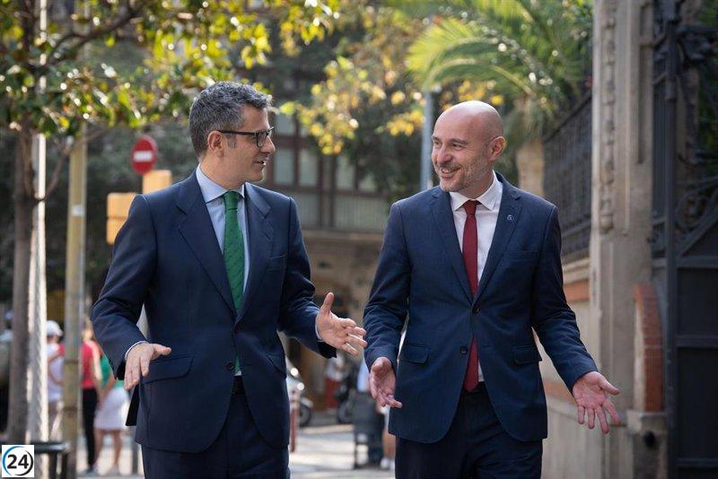 Bolaños desmiente el dictamen de Sumar sobre la amnistía y afirma que no representa la postura del PSOE.