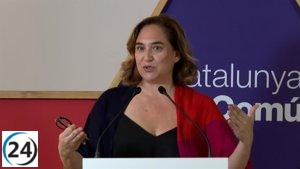 Colau defiende constitucionalidad y viabilidad de la amnistía aunque la considera