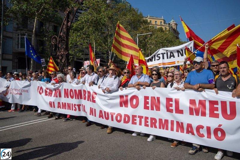 Aragonès atribuye la manifestación en Barcelona al fracaso de la derecha y la extrema derecha.