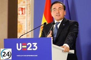 Españoles víctimas del ataque de Gaza a Israel, en condición no especificada, revela Albares.