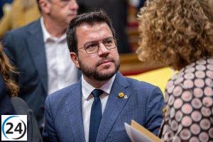 Aragonès apoya una amnistía que retroceda a 2013 o 2014 y restablezca