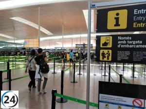 Aumento del 9,1% de pasajeros en el Aeropuerto de Barcelona durante septiembre