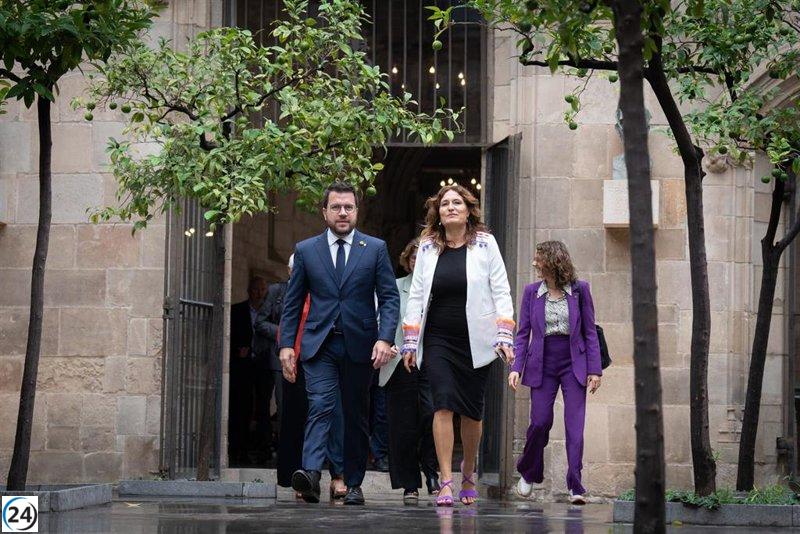 Aragonès convocará reunión con partidos para presentar su postura a favor de un referéndum independentista