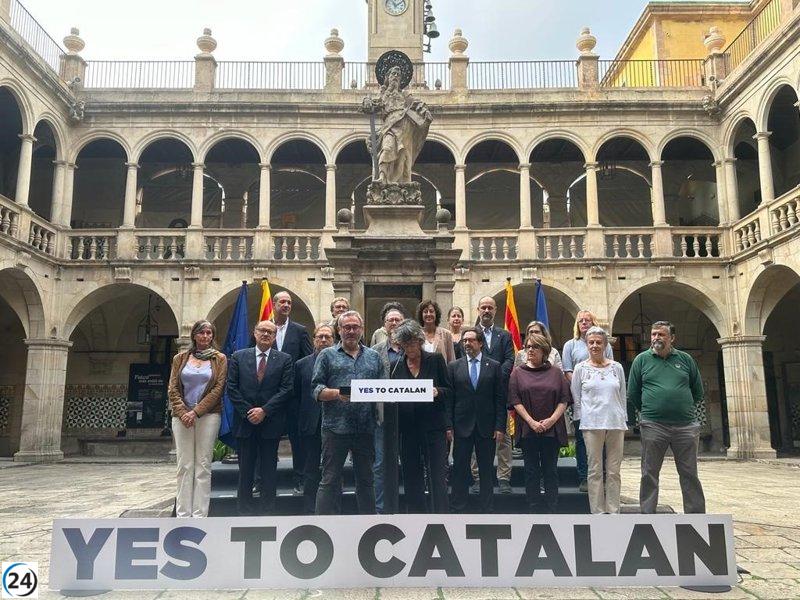 Organizaciones catalanas solicitan la oficialidad del catalán a la Unión Europea.
