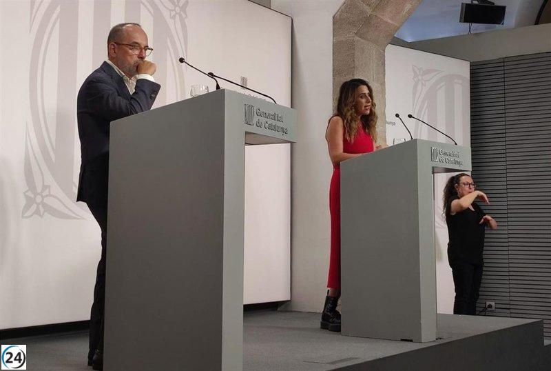 La Generalitat considera que el acuerdo PSOE-Sumar es