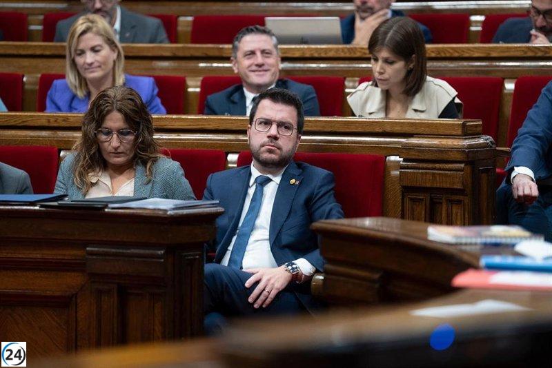 Aragonès plantea su presidencia como un