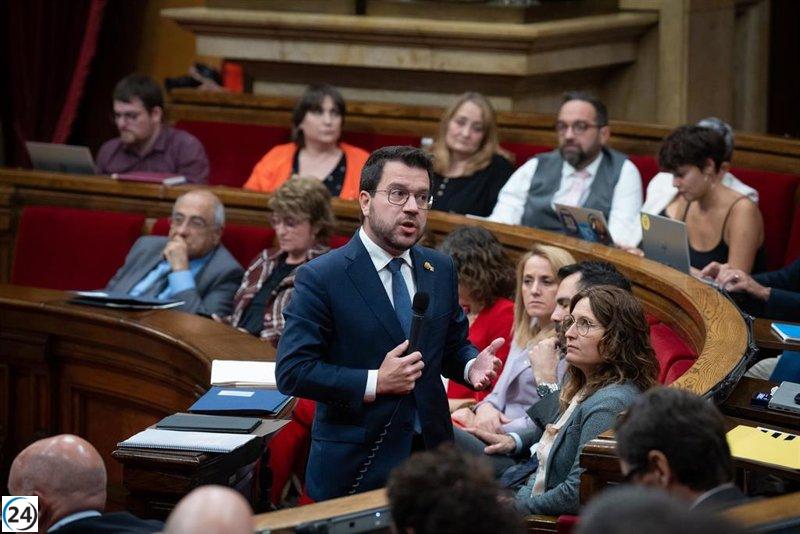 Aragonès se abstiene de pronunciarse sobre la prohibición de los 'correbous' en la reforma legislativa.
