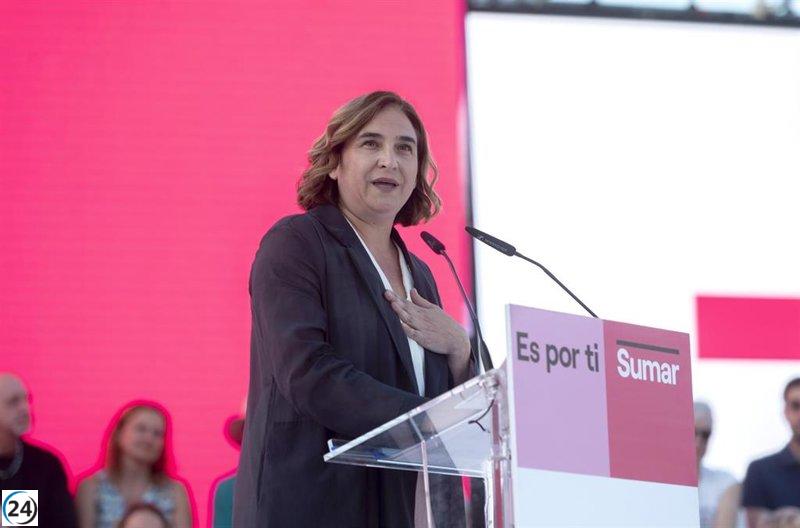 Colau rechaza ser ministra y desoye las presiones de su partido