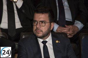 El presidente de la Generalitat, Aragonès, considera que la amnistía es positiva pero insiste en la necesidad de tomar más medidas.