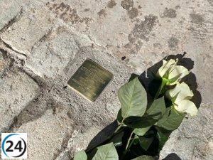 Ubasart encuentra cinco adoquines Stolpersteine en Mollet (Barcelona) en memoria de los deportados a campos nazis