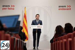 Aragonès niega la necesidad de huelga en Renfe por la transferencia de Rodalies.