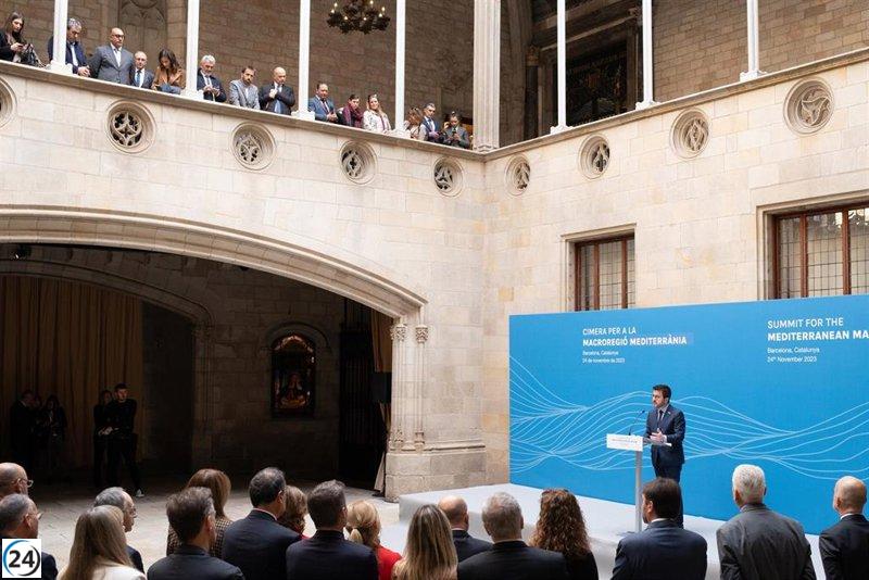 Aragonès exige un rápido retorno de la paz en el Mediterráneo