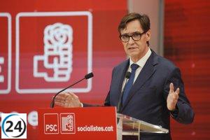 Ministro Illa del partido socialista asegura su negativa rotunda al referéndum independentista