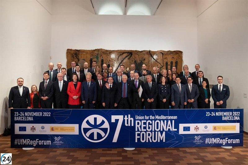 Récord de ministros en la reunión UpM en Barcelona, pese a la ausencia de Israel