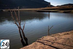 Embalses en cuencas internas catalanas alcanzan mínimo histórico: capacidad se reduce al 17,95%
