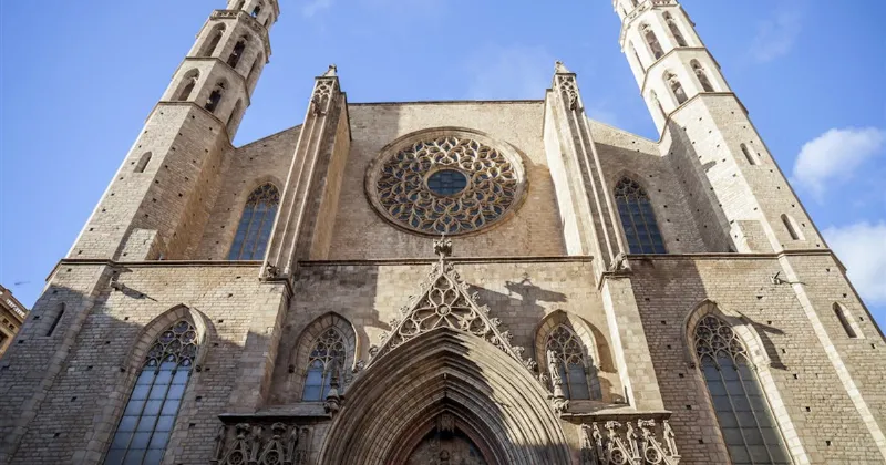 La iglesia de Santa María del Mar: Un ejemplo de arquitectura gótica en Barcelona
